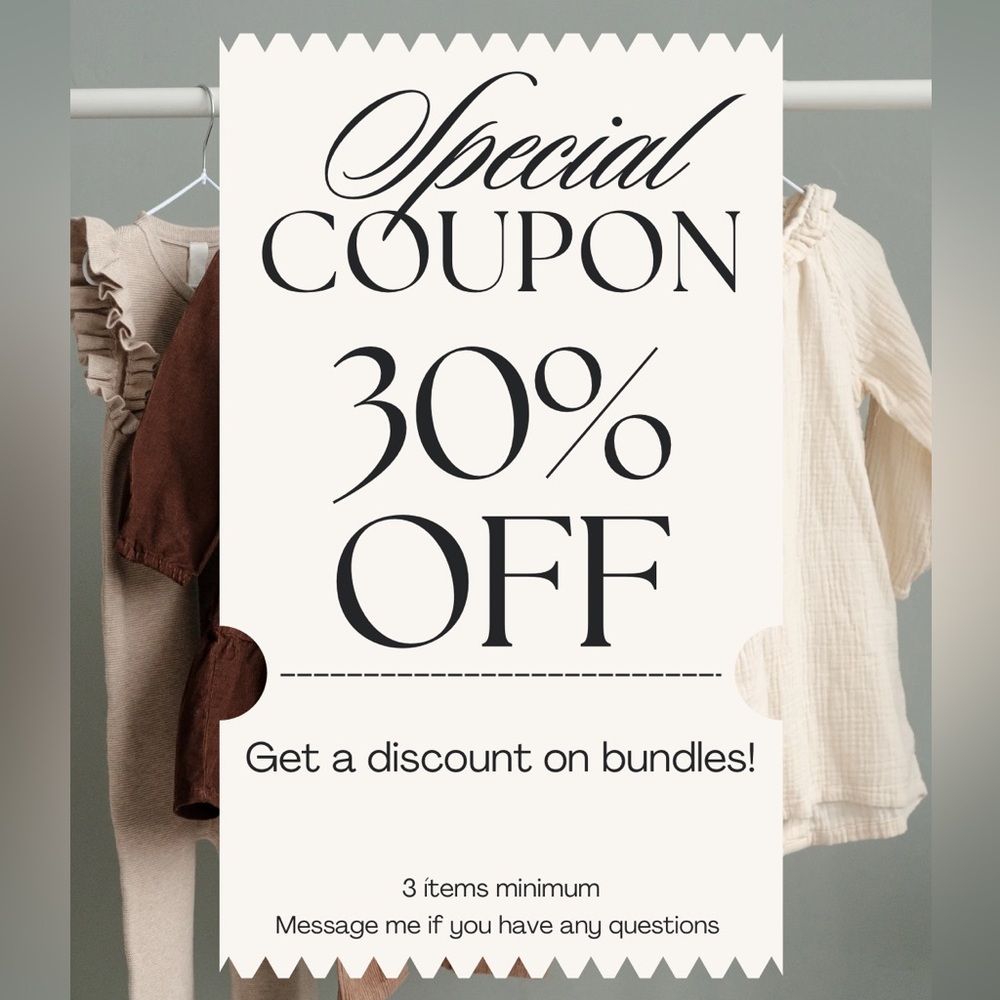 NEW 30% BUNDLE DISCOUNT!